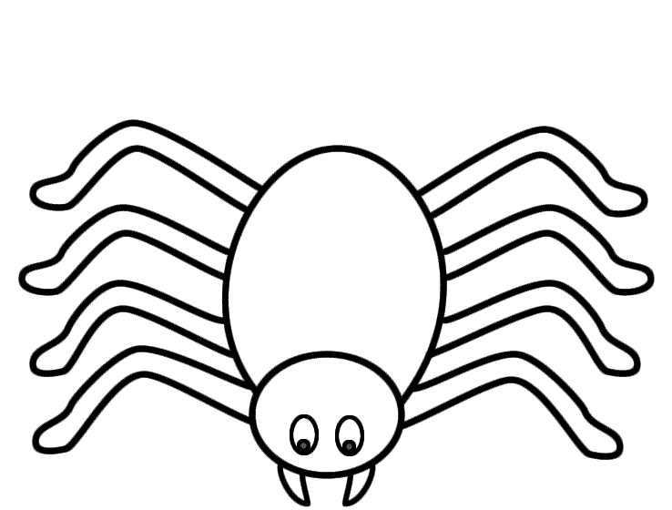 Spider coloring #20, Download drawings