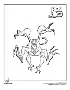 Spider Monkey coloring #15, Download drawings
