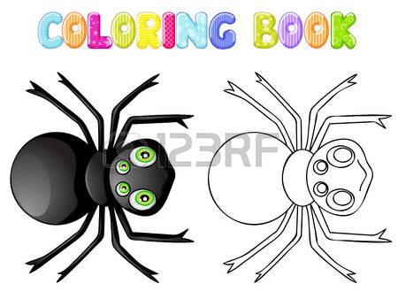 Spider Wasp coloring #20, Download drawings