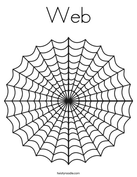 Spider Web coloring #16, Download drawings