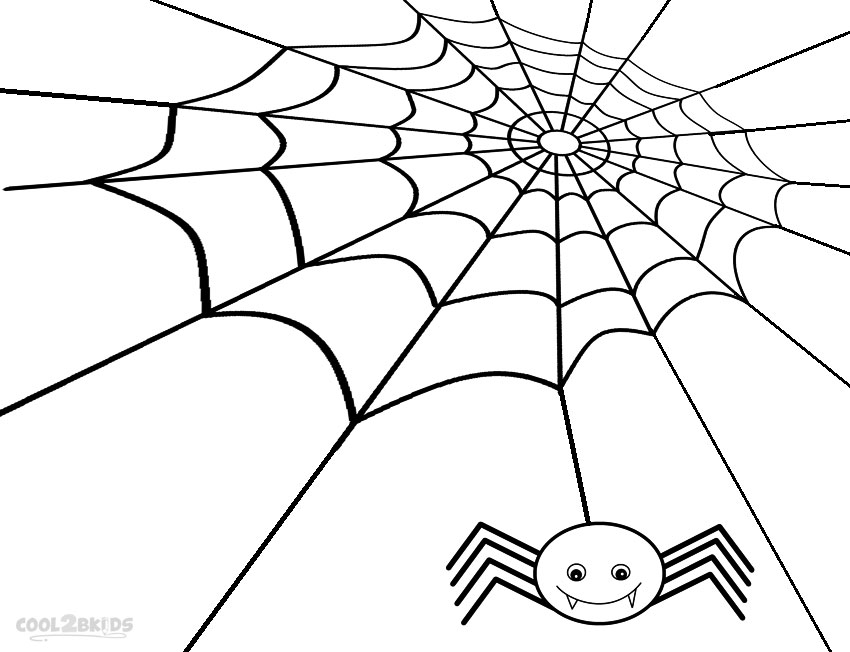 Spider Web coloring #12, Download drawings