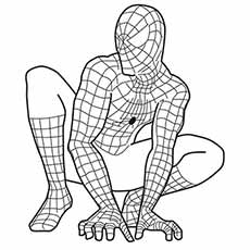 Spider-Man coloring #19, Download drawings