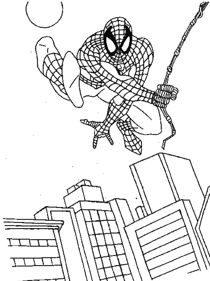 Spider-Man coloring #3, Download drawings