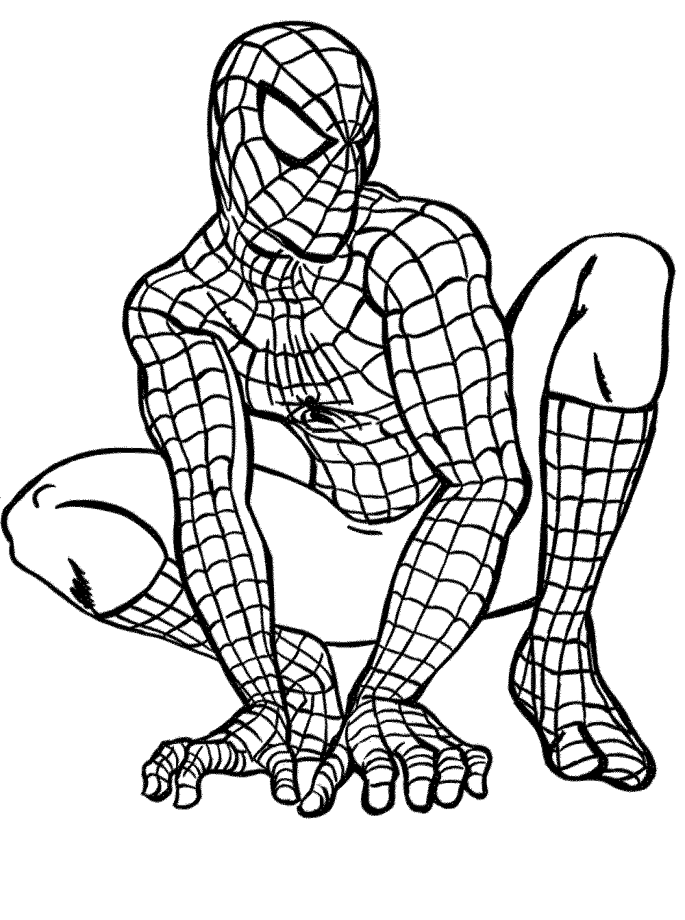 Spider-Man coloring #18, Download drawings