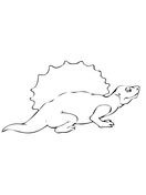 Spinosaurus coloring #6, Download drawings