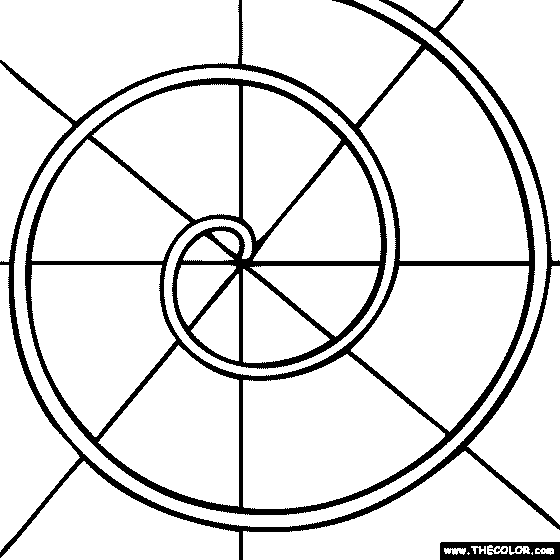 Spiral coloring #17, Download drawings