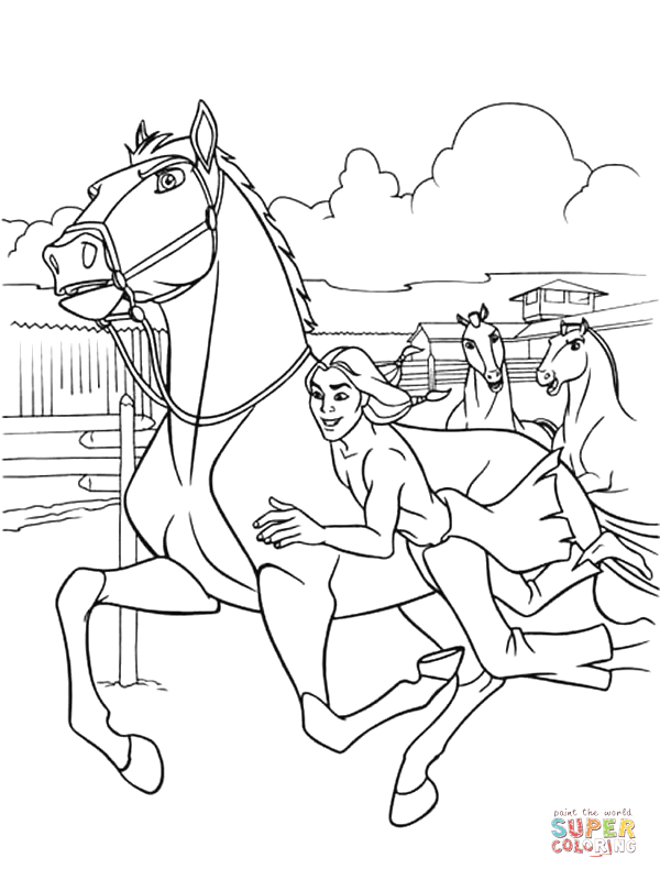 Stallion coloring #15, Download drawings