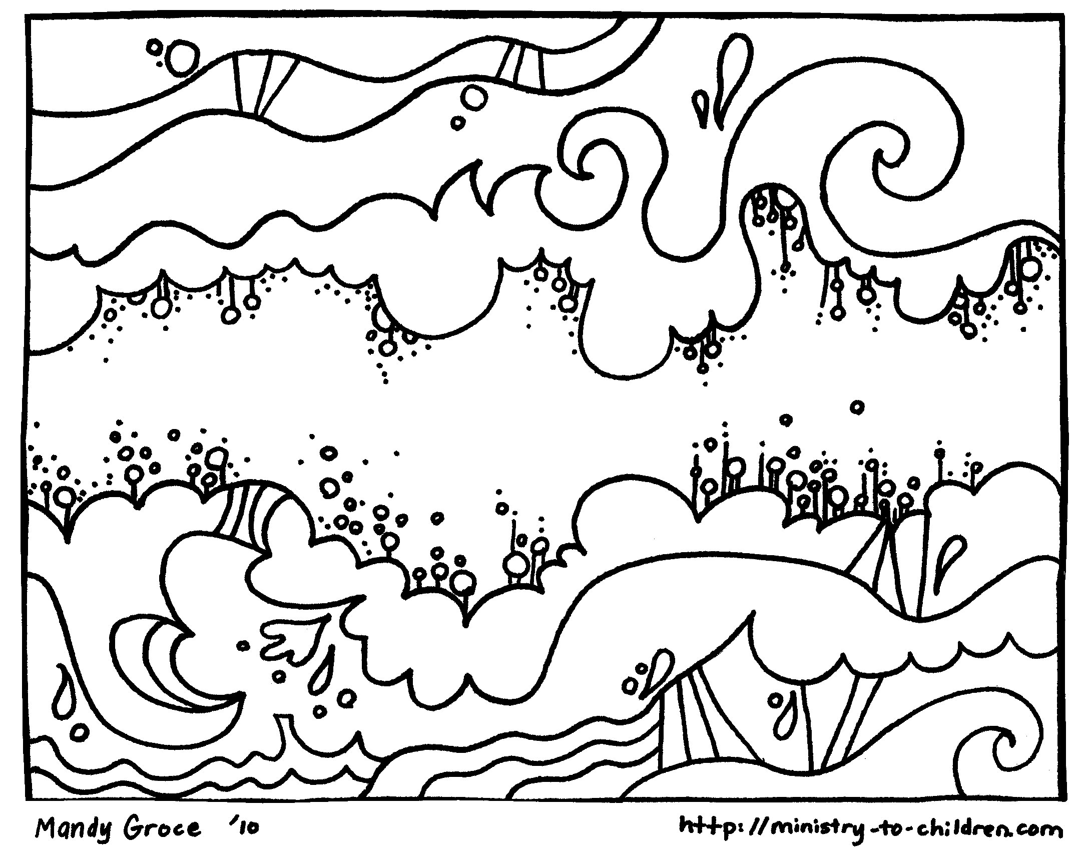Spirit Waters coloring #9, Download drawings