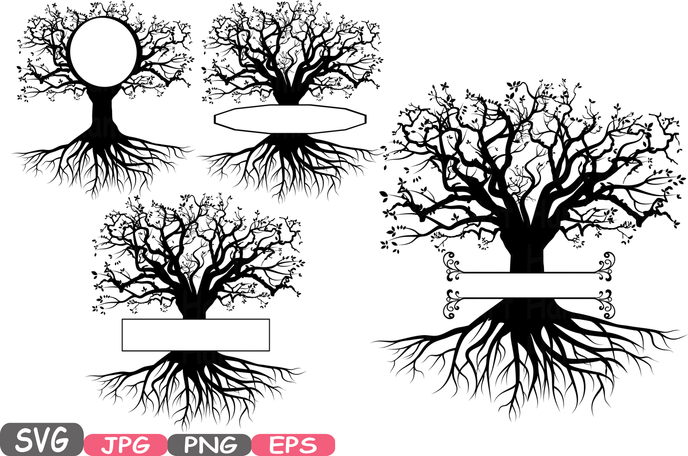 Split Tree clipart #2, Download drawings