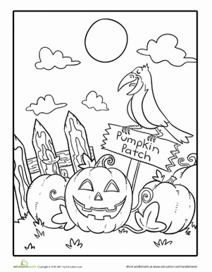 Spooky coloring #9, Download drawings