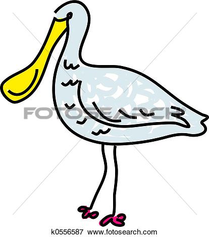 Spoonbill clipart #13, Download drawings