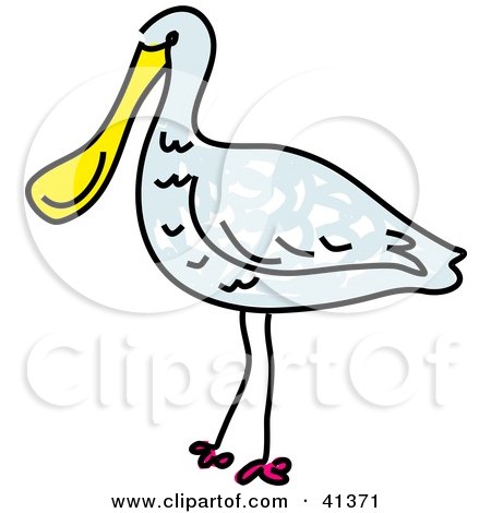 Spoonbill clipart #3, Download drawings