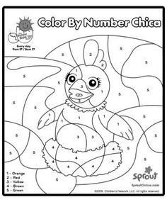 Sprout coloring #13, Download drawings