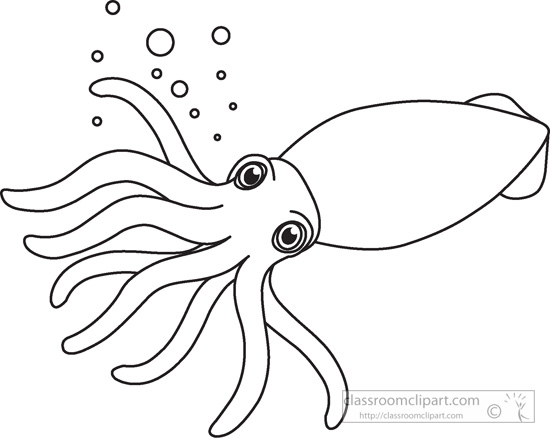 Squid clipart #6, Download drawings