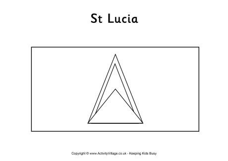 St. Lucia coloring #7, Download drawings