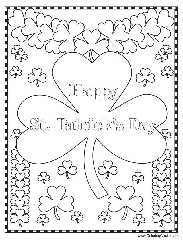 St. Patrick's Day coloring #11, Download drawings