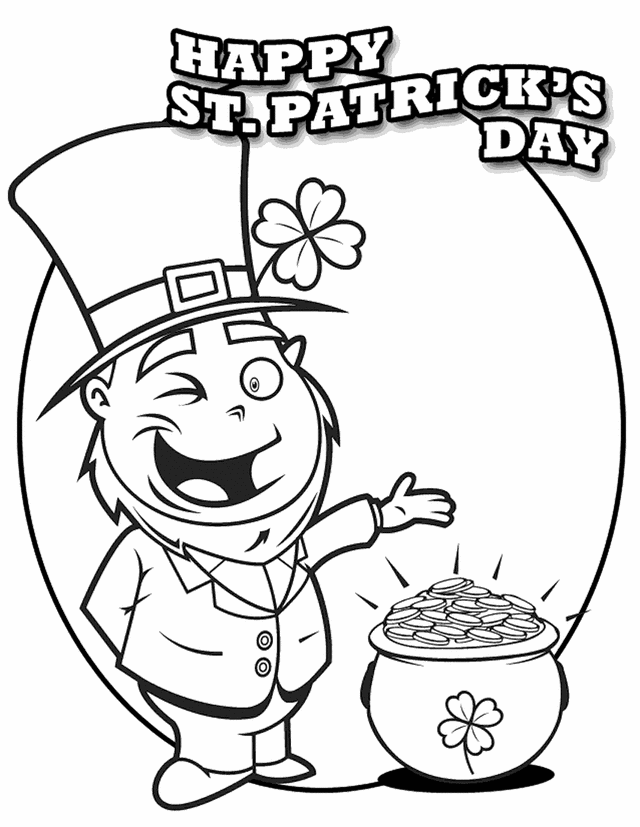 St. Patrick's Day coloring #20, Download drawings