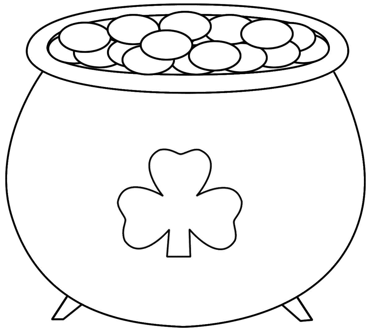 St. Patrick's Day coloring #14, Download drawings