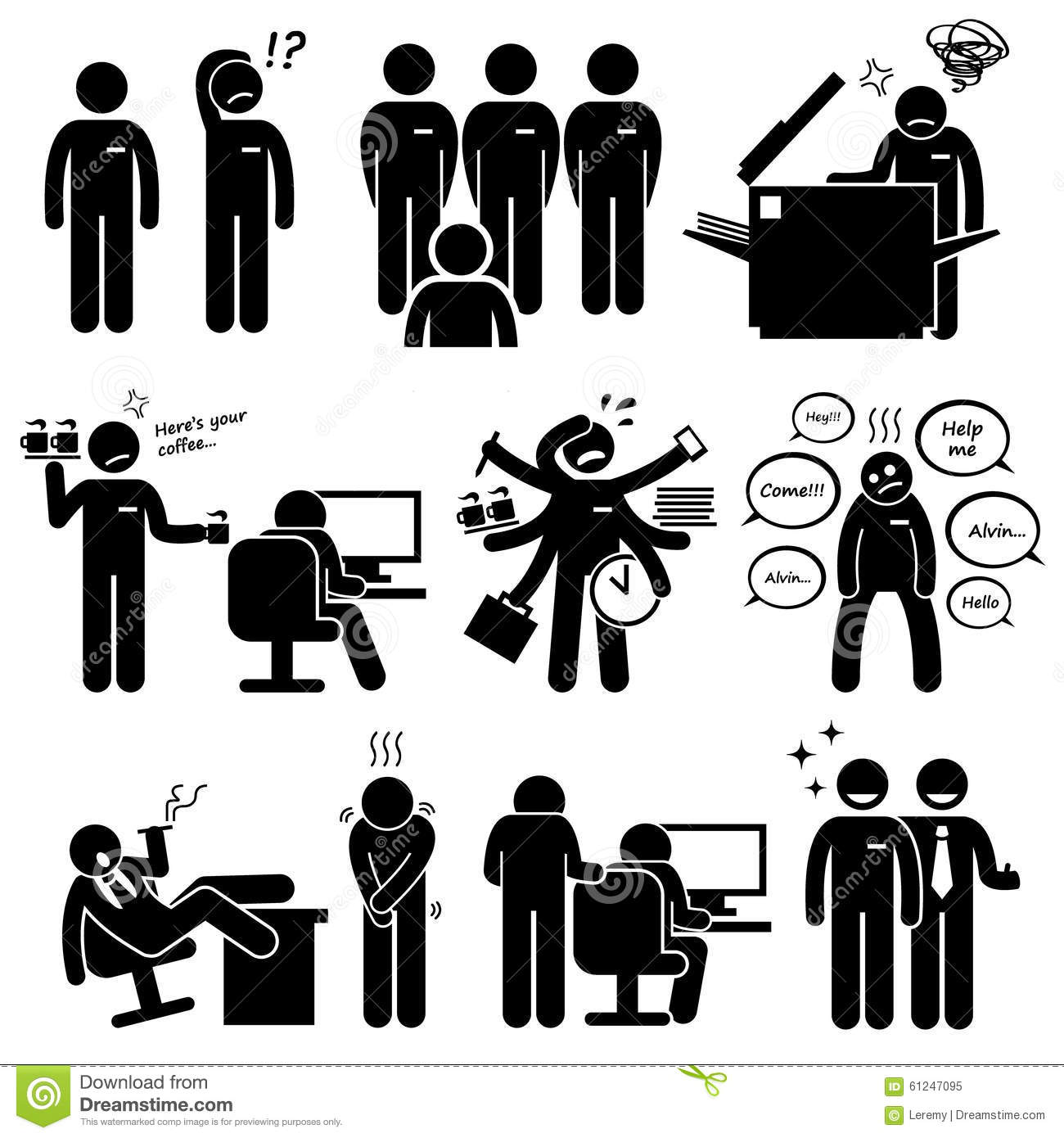 Staff clipart #11, Download drawings