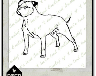Staffordshire Bull Terrier svg #1, Download drawings