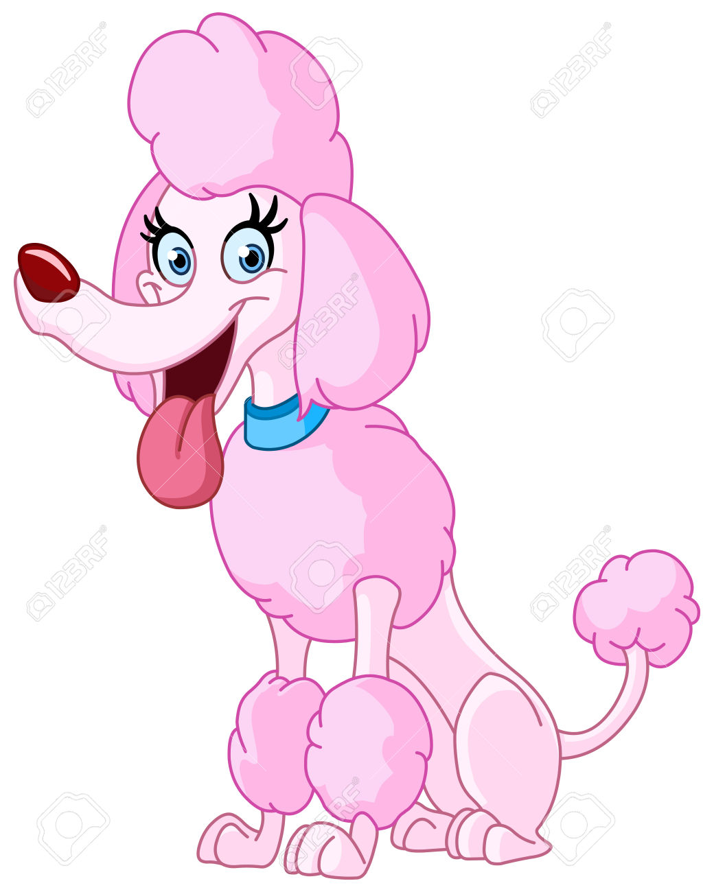 Standard Poodle clipart #14, Download drawings