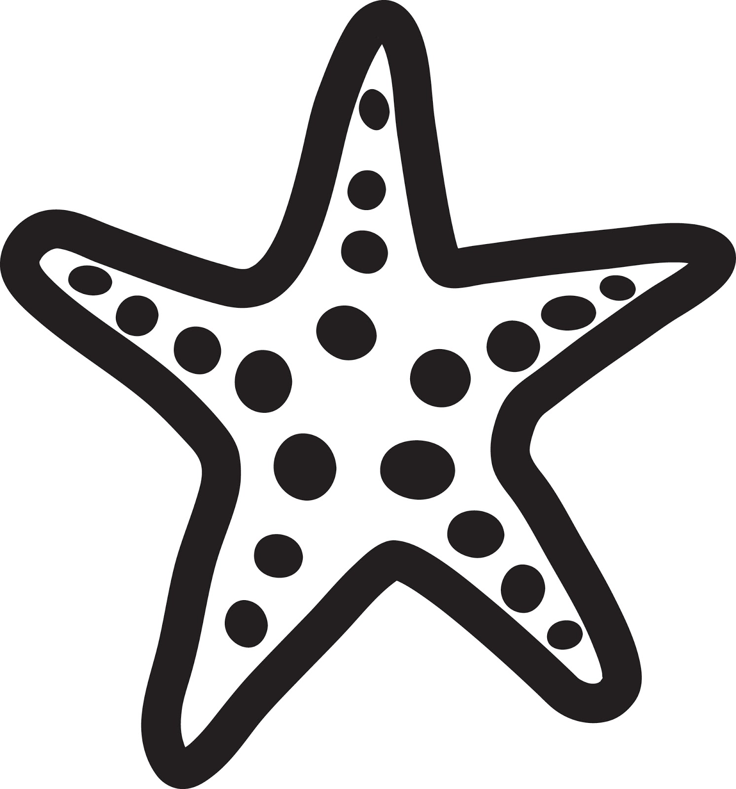 Starfish clipart #17, Download drawings