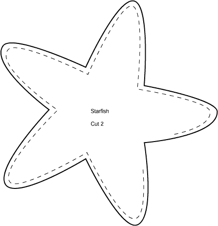 Starfish coloring #14, Download drawings