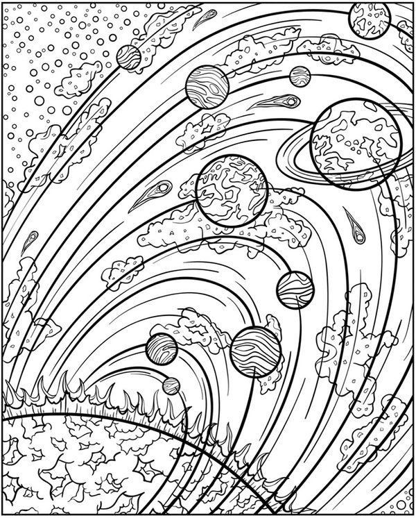 Starry Sky coloring #2, Download drawings