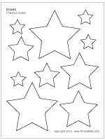 Stars coloring #5, Download drawings