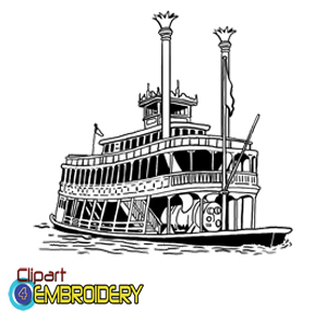 Steamboat clipart #14, Download drawings