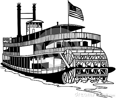Steamboat clipart #13, Download drawings