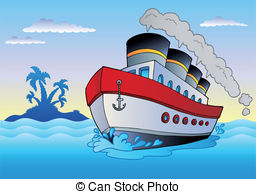 Steamboat clipart #16, Download drawings
