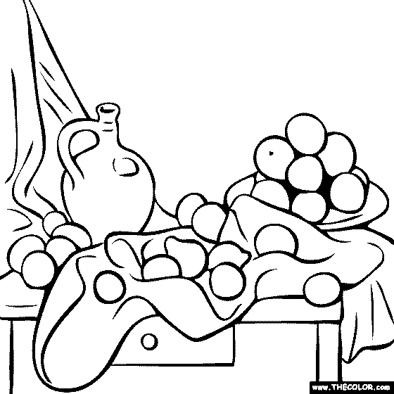 Still Life coloring #16, Download drawings