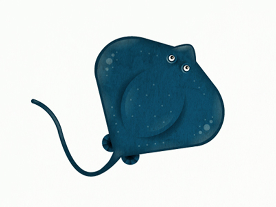 Stingray clipart #3, Download drawings