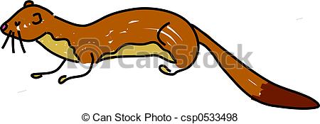 Stoat clipart #15, Download drawings