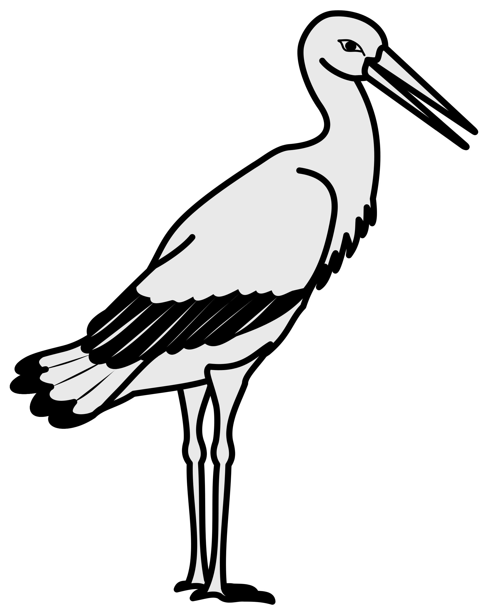 Stork svg #14, Download drawings