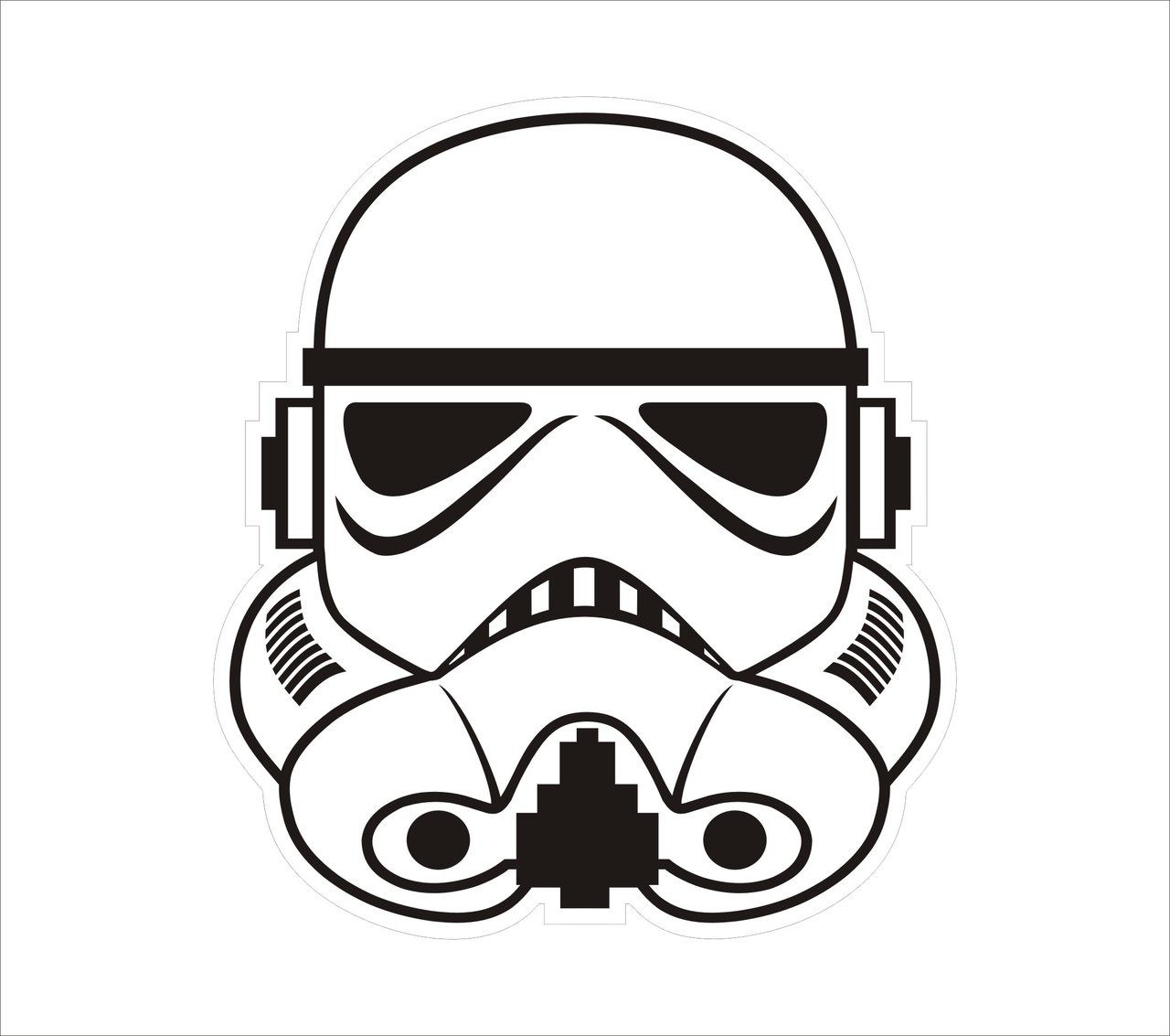 Stormtrooper coloring #12, Download drawings