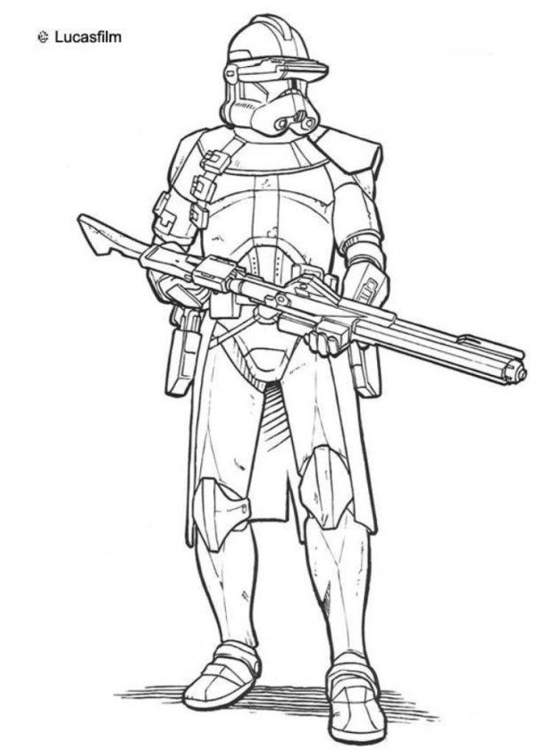 Stormtrooper coloring #18, Download drawings