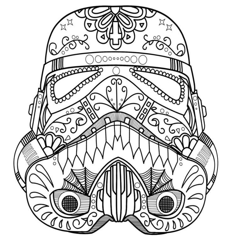 Stormtrooper coloring #13, Download drawings