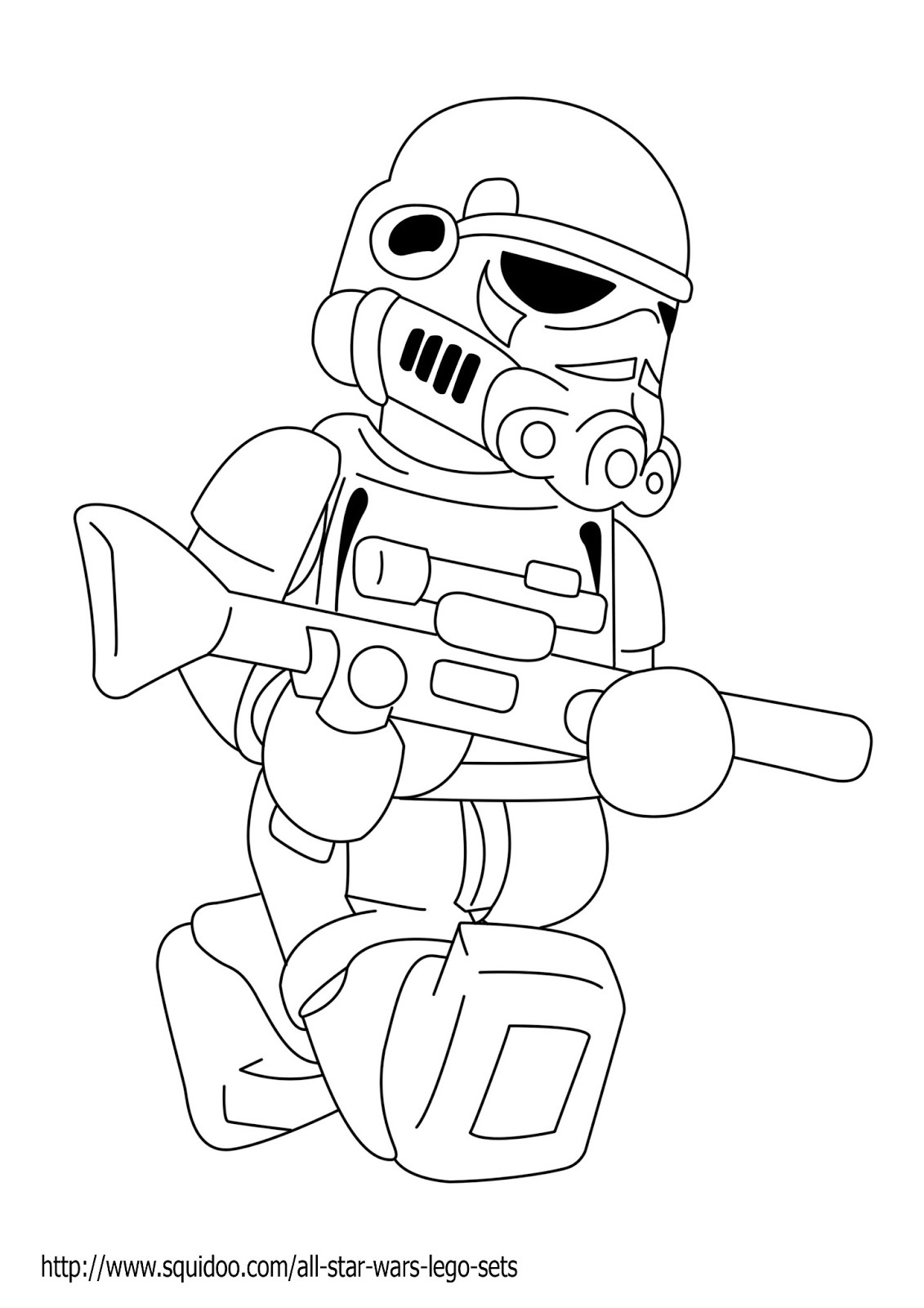 Stormtrooper coloring #6, Download drawings