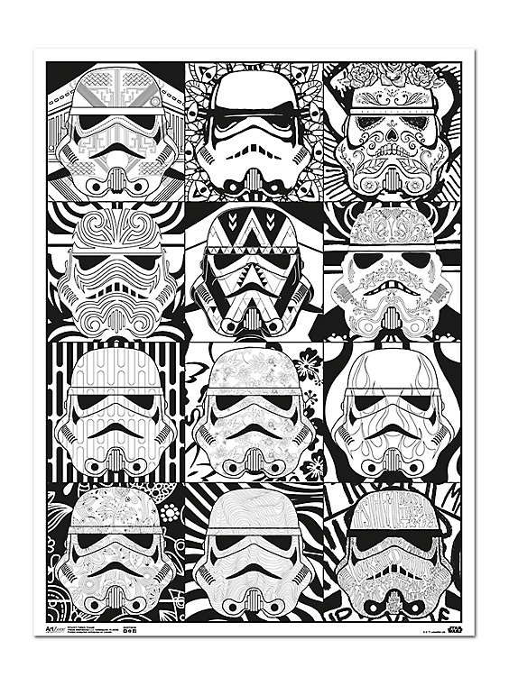 Stormtrooper coloring #8, Download drawings