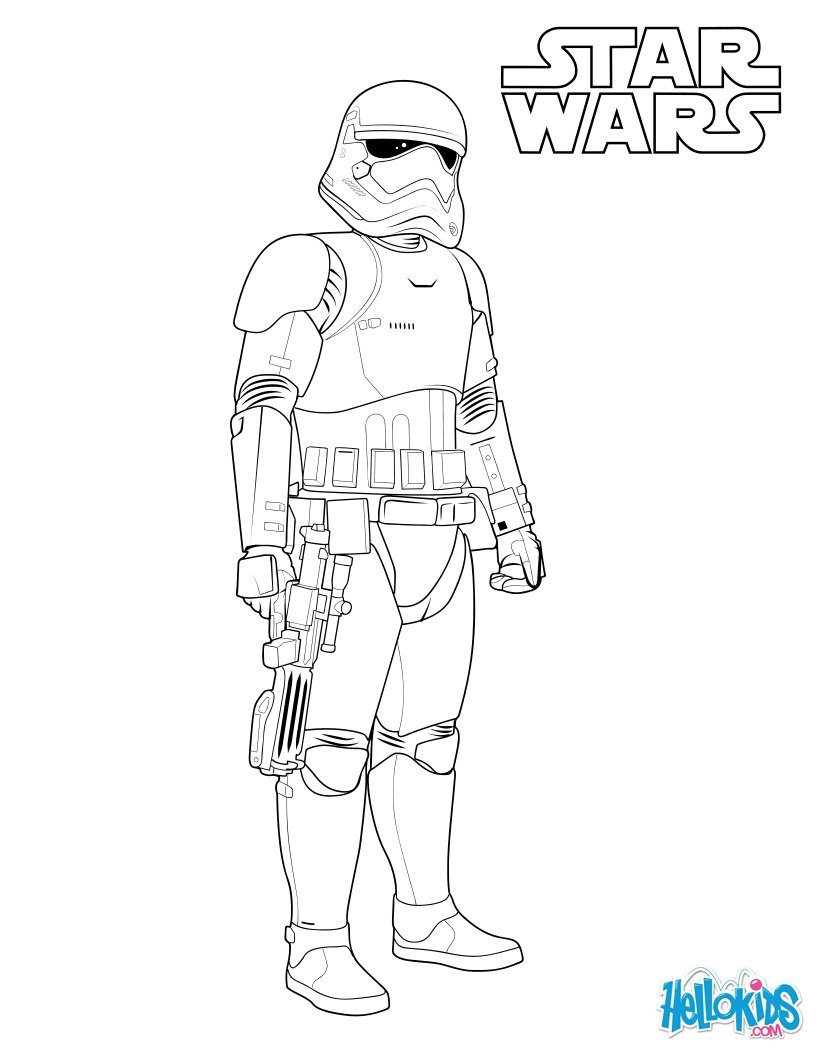 Stormtrooper coloring #19, Download drawings