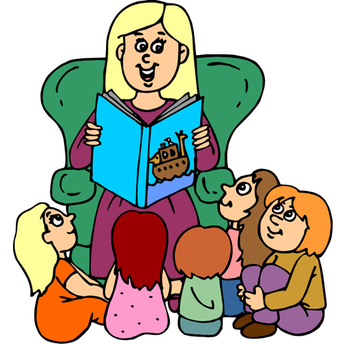 Storyteller clipart #2, Download drawings