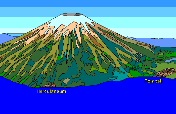 Stratovolcano coloring #18, Download drawings