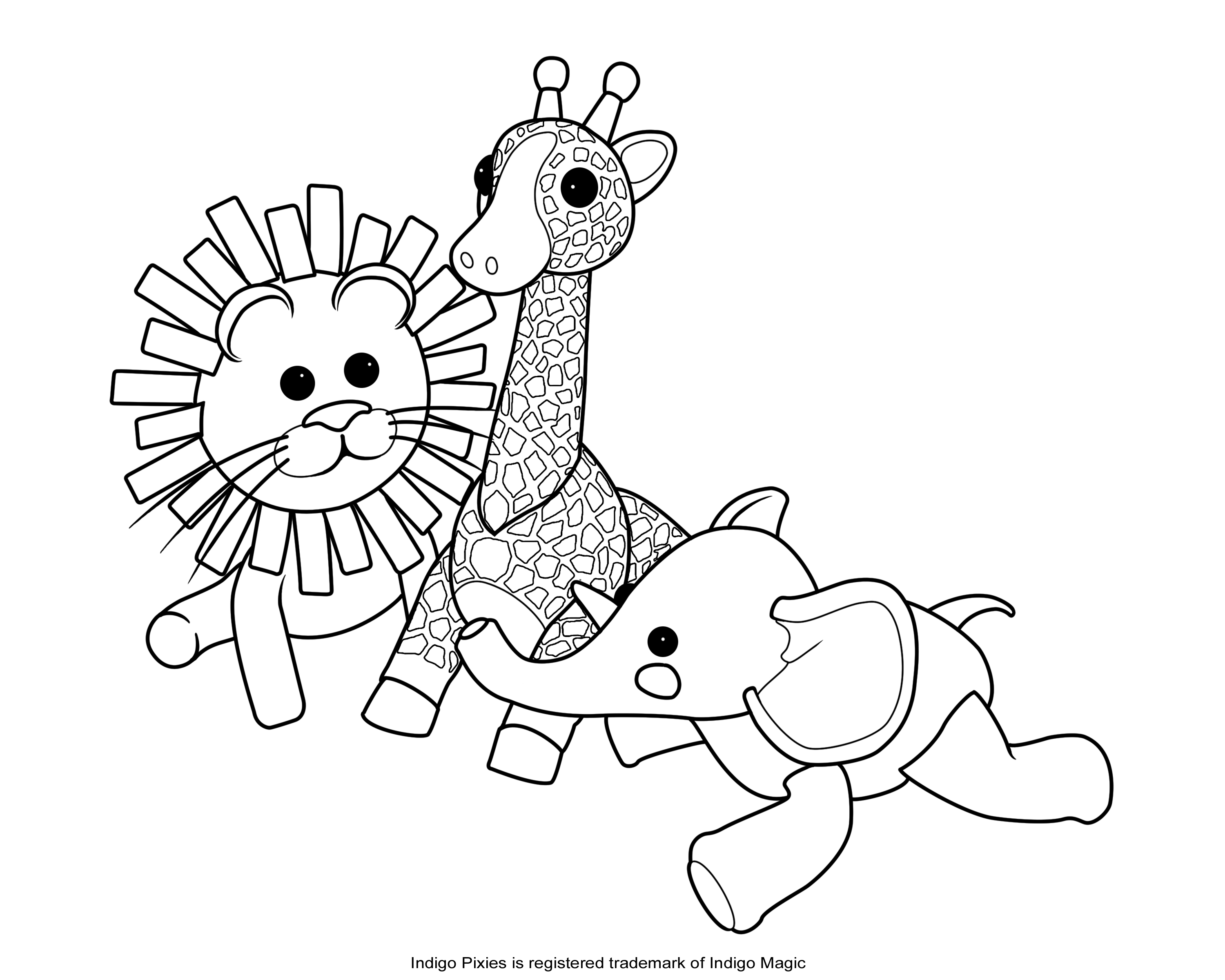 Stuffed Animal coloring #15, Download drawings