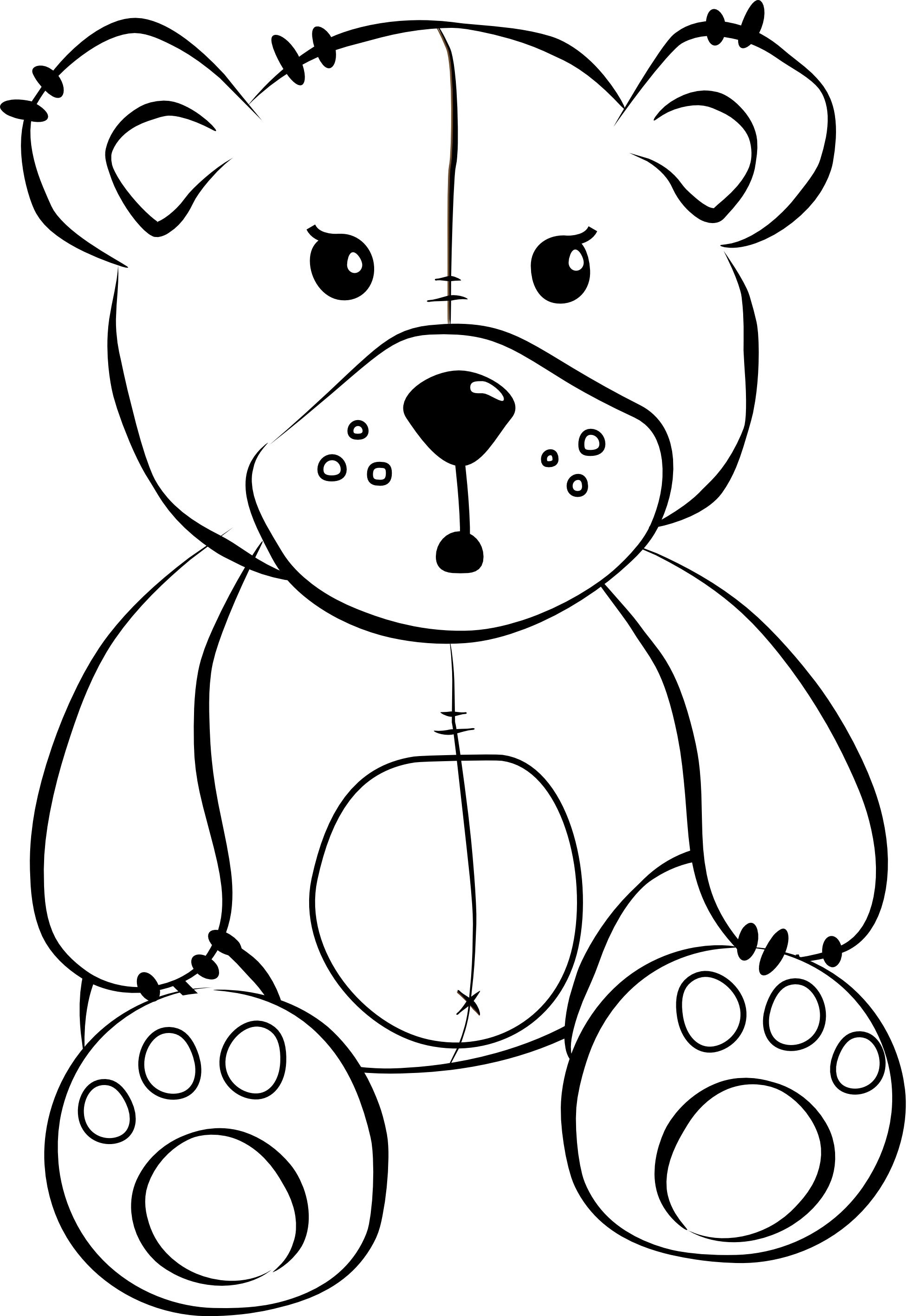 Stuffed Animal svg #7, Download drawings