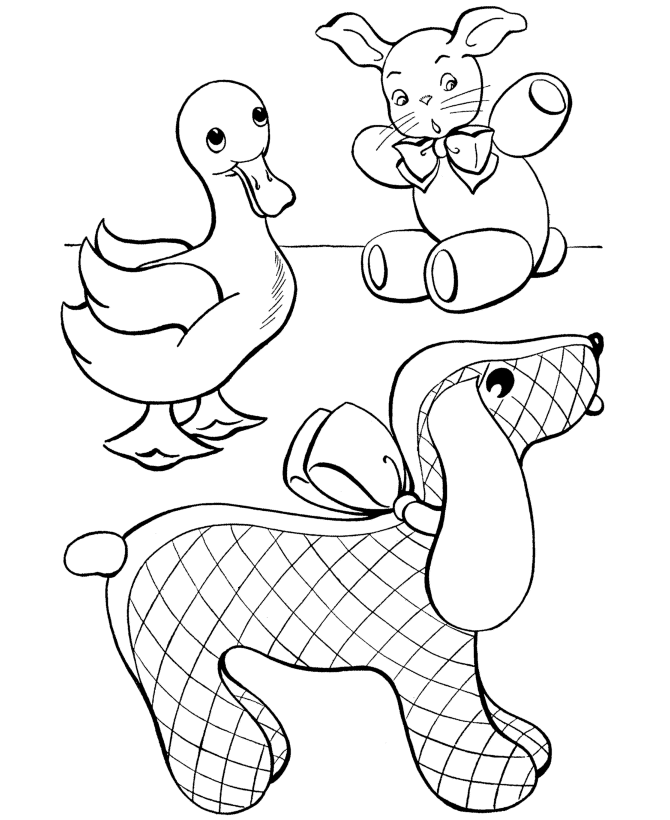 Stuffed Animal coloring #4, Download drawings