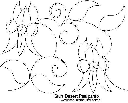 Sturt's Desert Pea coloring #5, Download drawings