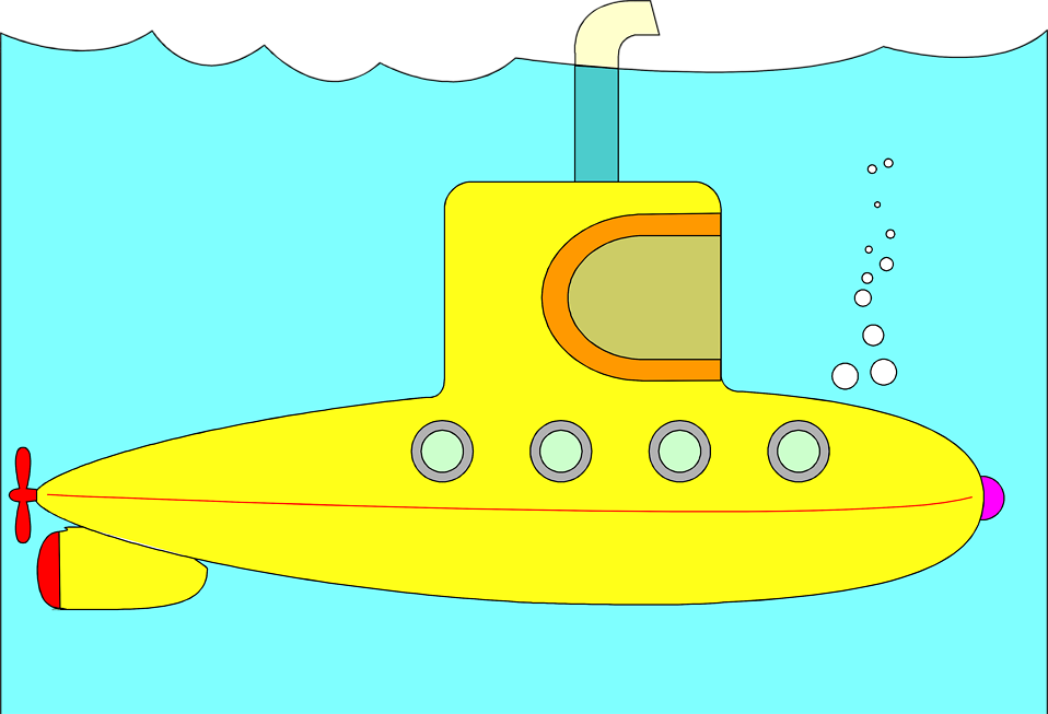 Submarine clipart #7, Download drawings