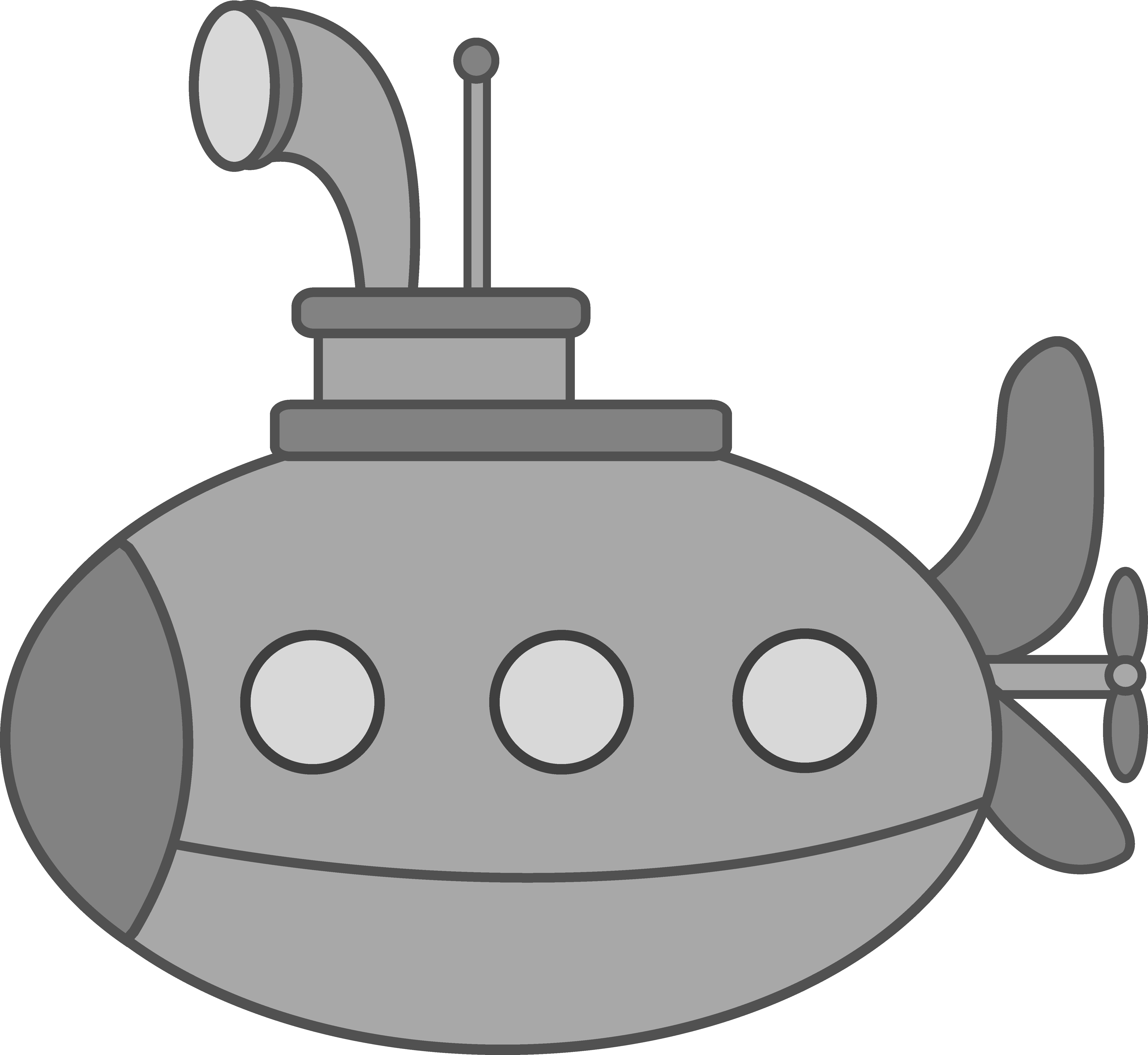 Submarine clipart #3, Download drawings